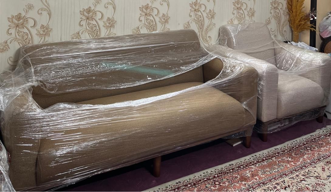 مبل هفت نفره کاملا نو|مبلمان خانگی و میز عسلی|تهران, آذری|دیوار