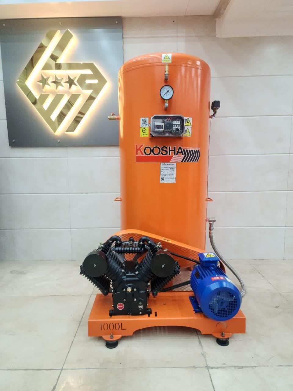 پمپ باد(کمپرسور باد) ۱۰۰۰ لیتری|ماشینآلات صنعتی|قم, نخودی|دیوار