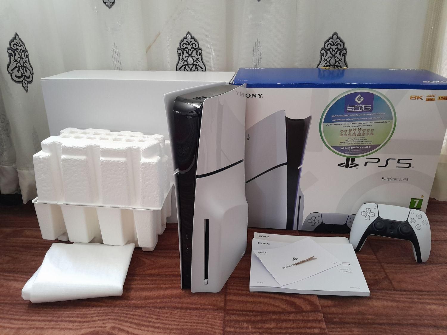 Ps5 Slim Standard|کنسول، بازی ویدئویی و آنلاین|اردبیل, |دیوار