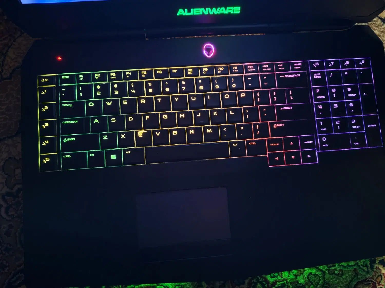 لپ تاپ گیمینگ Alienware 17 r3|رایانه همراه|مشهد, عامل|دیوار