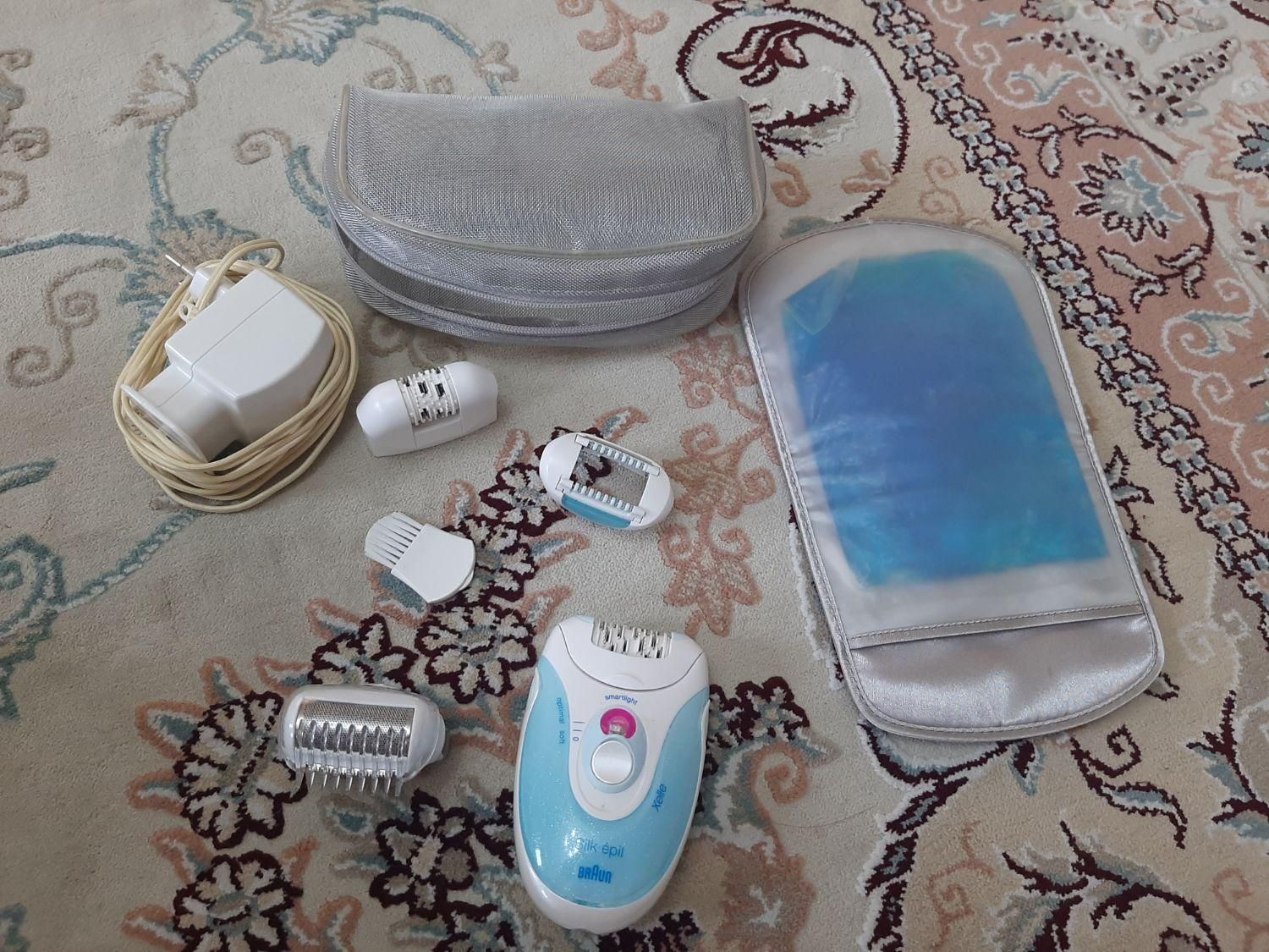 اپیلاتور(اپیلیدی) براون اصل با کیف و ژل مخصوص|آرایشی، بهداشتی، درمانی|تنکابن, |دیوار