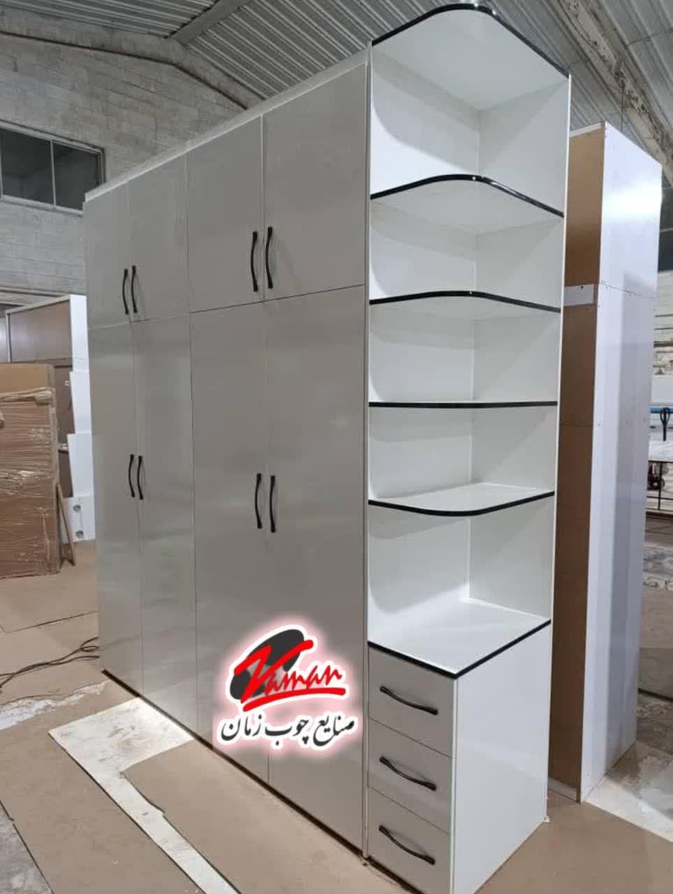 کمد اماده شلف دار فتون کد 156|جاکفشی، کمد، دراور|تهران, جنت‌آباد مرکزی|دیوار