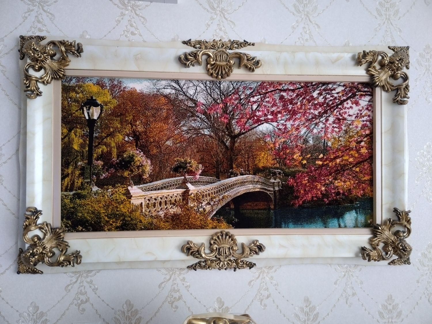 تابلو فرش ماشینی تمیز|تابلو فرش|اصفهان, بهارستان|دیوار