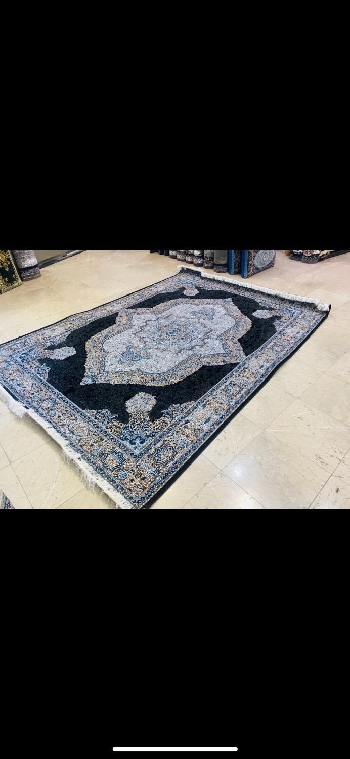 فرش ۱۰۰ تخته ترمه مشهد پتینه ابرنگی مناسب|فرش|تنکابن, |دیوار