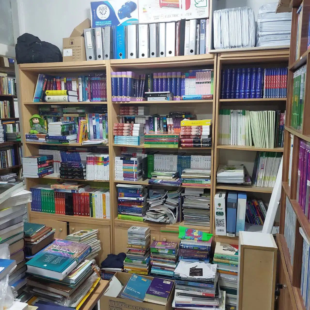 کمد|کتابخانه، شلف، قفسه‌های دیواری|تهران, فلسطین (میدان انقلاب)|دیوار