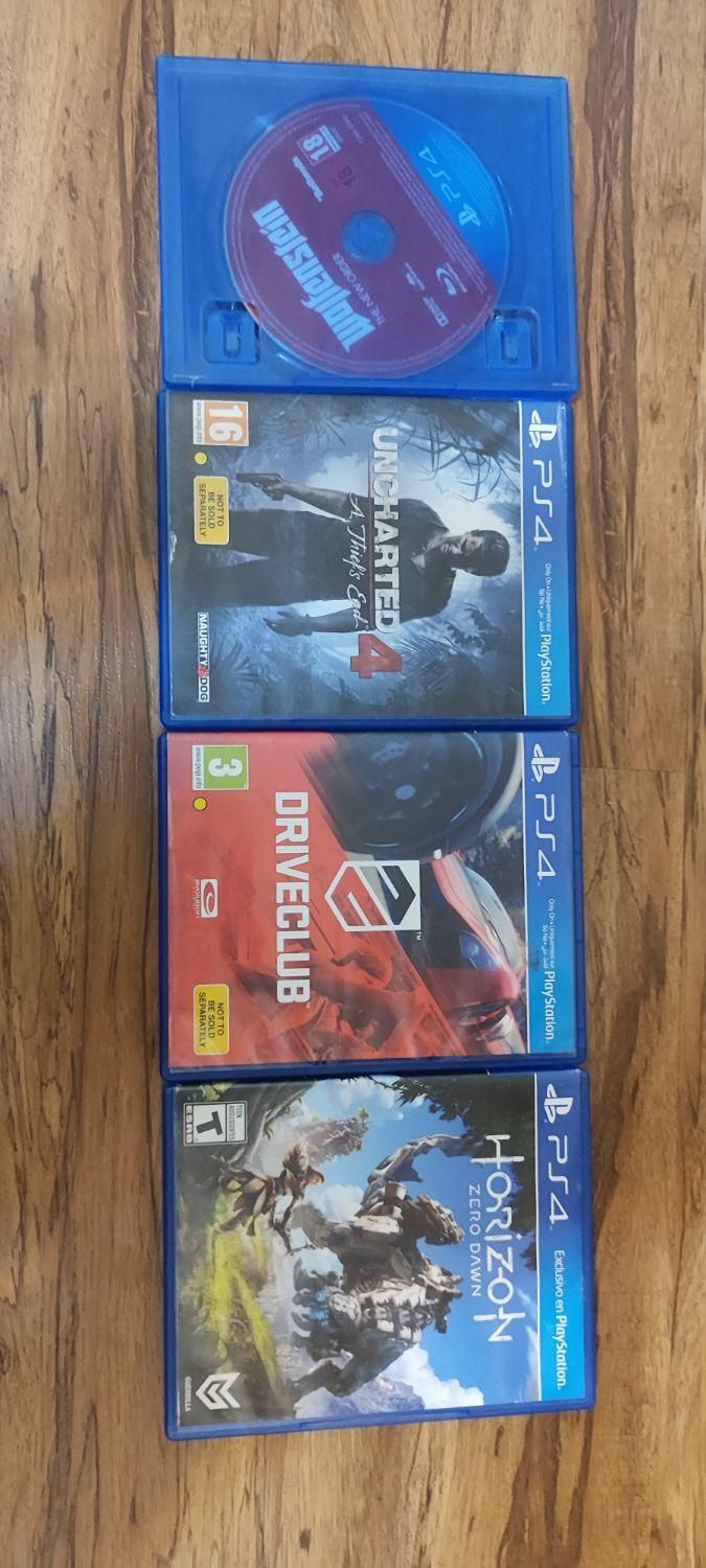 ۴ عنوان بازی ps4|کنسول، بازی ویدئویی و آنلاین|تهران, خواجه نظام الملک|دیوار