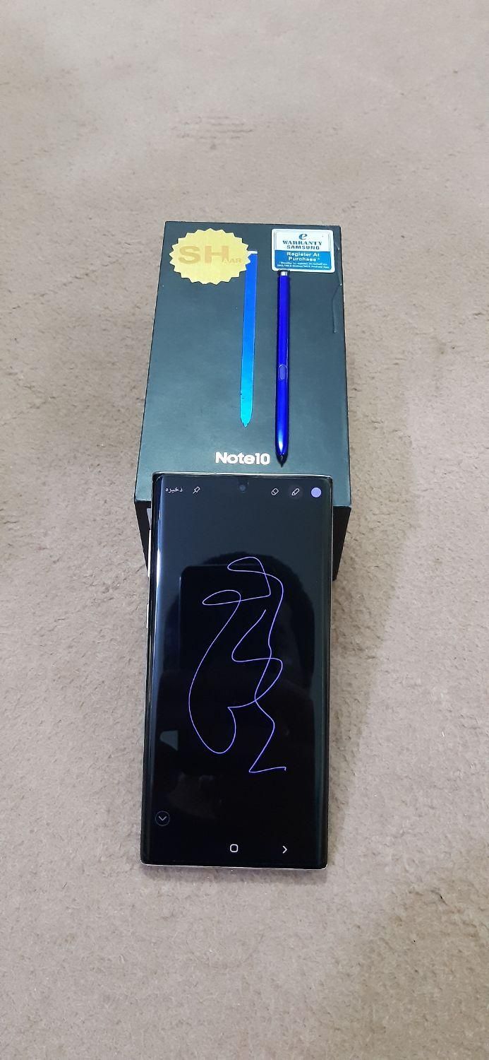 سامسونگ Galaxy Note10 با حافظهٔ ۲۵۶ گیگابایت|موبایل|کاشان, زیدی|دیوار