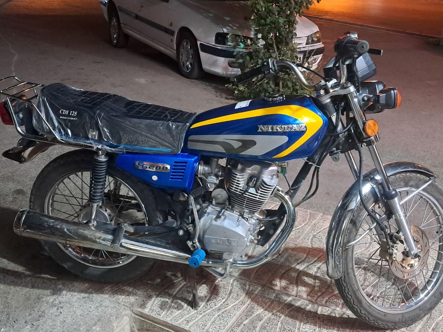 200نیکتاز گاز خوری شهید رجایی|موتورسیکلت|قزوین, |دیوار