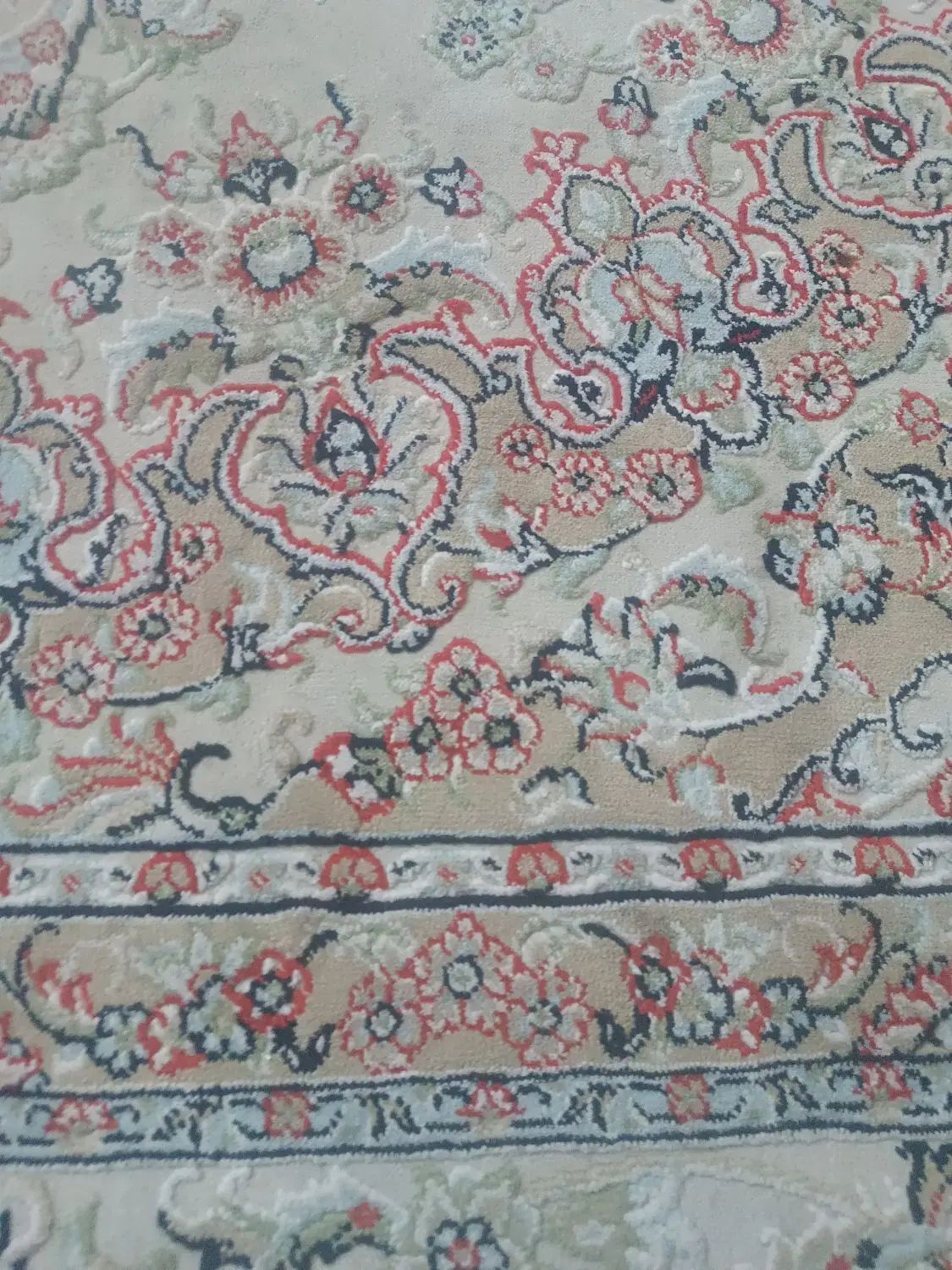 دو تخته فرش ۹ متری گل برجسته|فرش|تهران, خرمشهر|دیوار