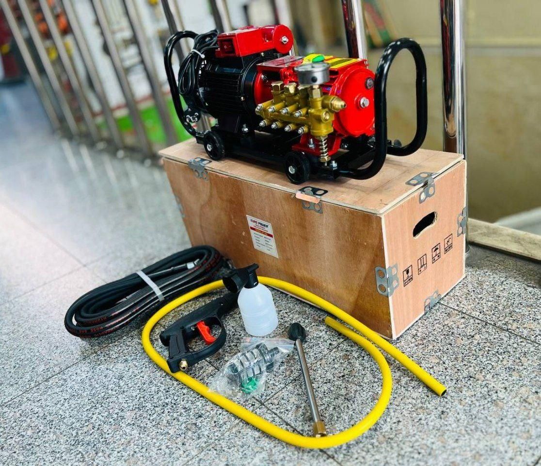 کارواش صنعتی ایروپاور۲۰۰بار گوبلینگی پیستونی روغنی|ماشین‌آلات صنعتی|مشکین‌دشت, |دیوار