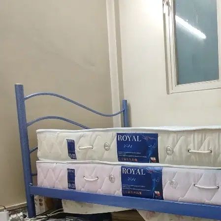 تخت فلزی یک نفره بدون تشک|تخت و سرویس خواب|تهران, دژکام|دیوار