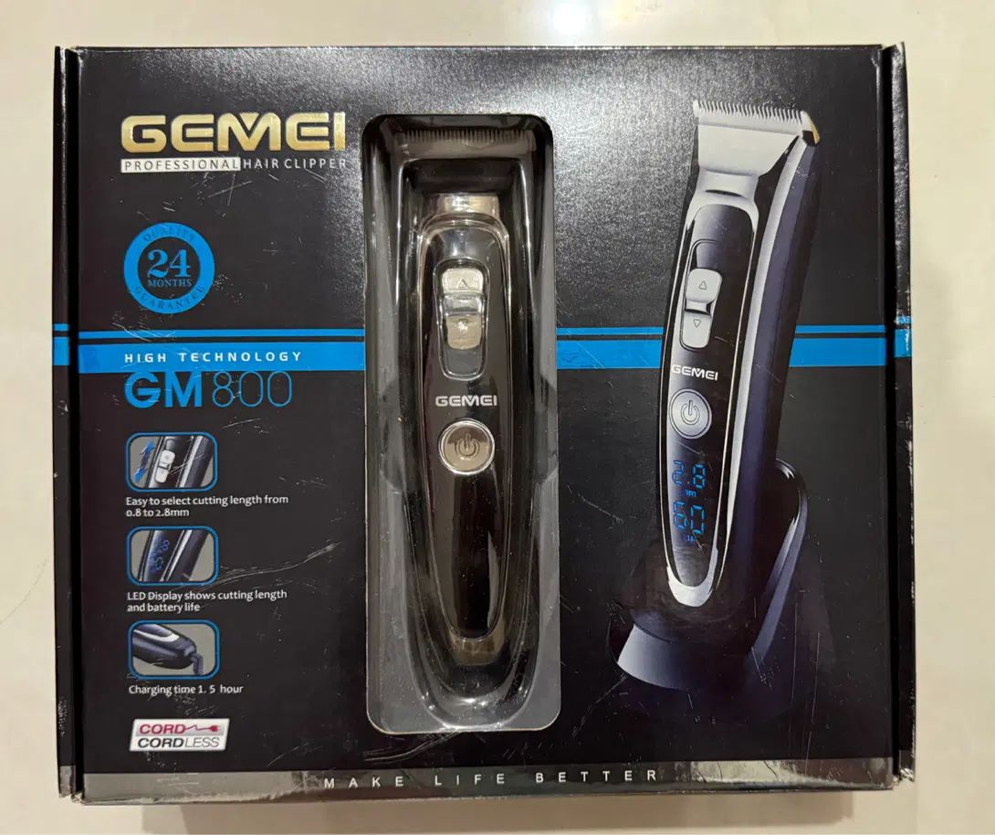 ریش تراش ماشین اصلاح GEMEI مدل GM800|آرایشی، بهداشتی، درمانی|کرج, فاز ۳ گوهردشت|دیوار