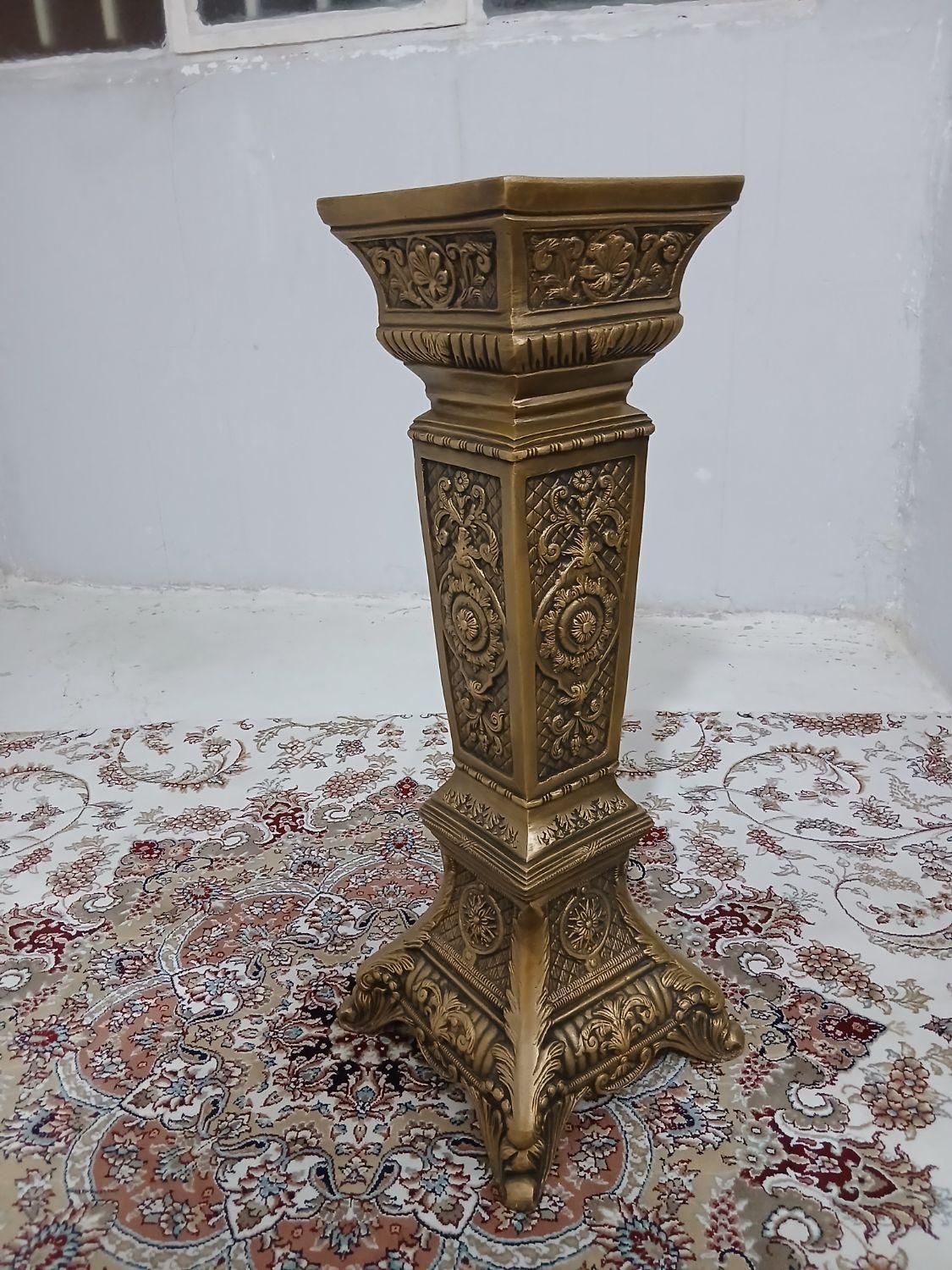 ستون تزیینی تمام چدن نفیس کنارسالنی|مجسمه، تندیس، ماکت|کرمانشاه, |دیوار