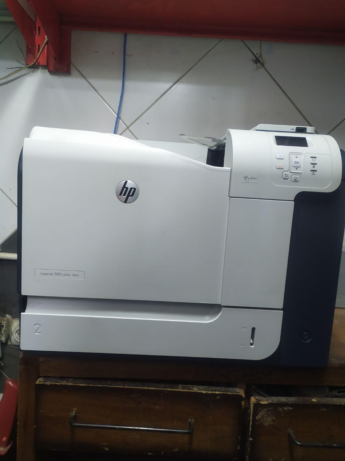 پرینتر رنگی HP M551n|پرینتر، اسکنر، کپی، فکس|تهران, شهید رجایی|دیوار
