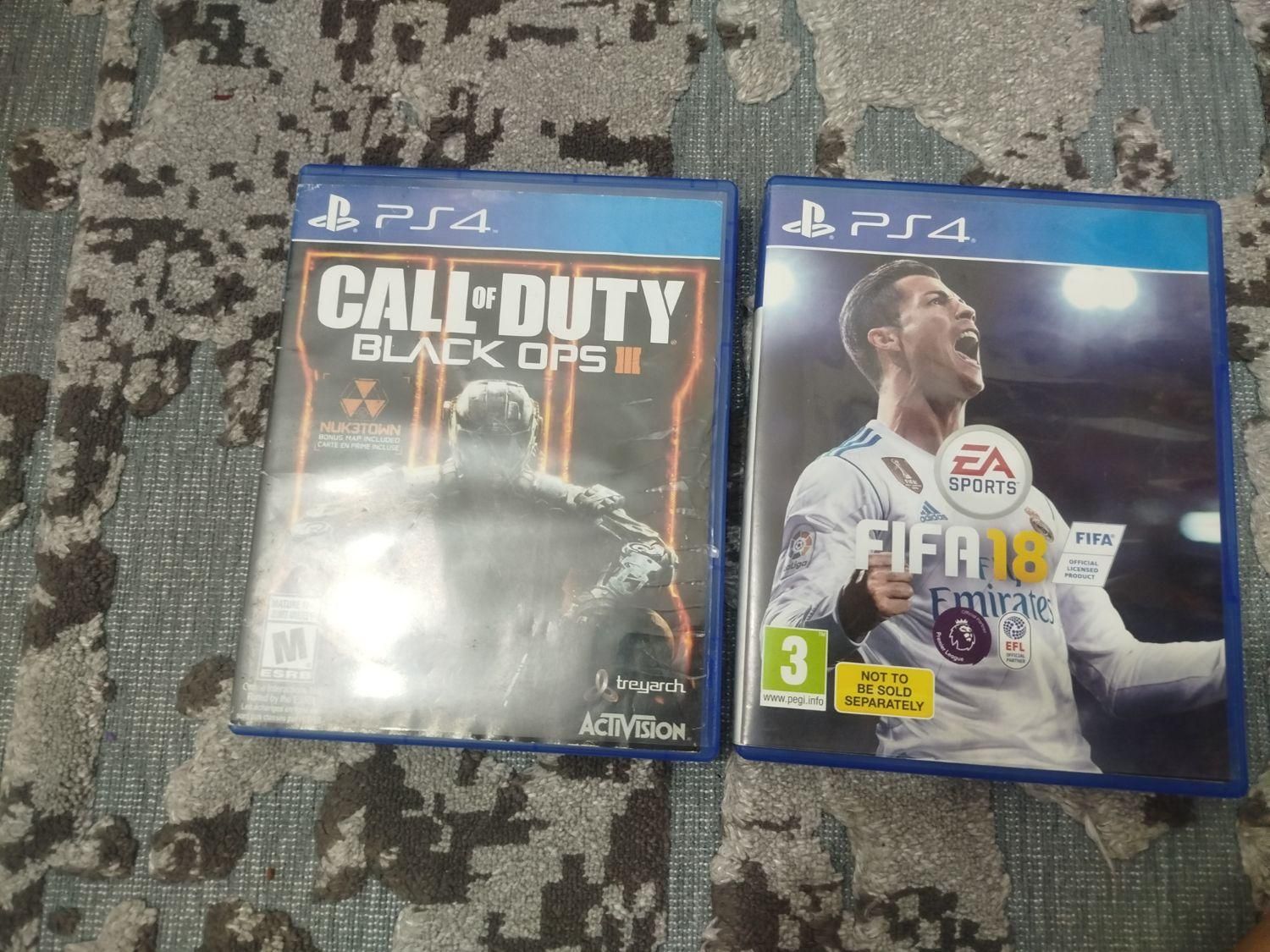 PS4 fat  دودسته بسیار سالم فول بازی|کنسول، بازی ویدئویی و آنلاین|فردوسیه, |دیوار