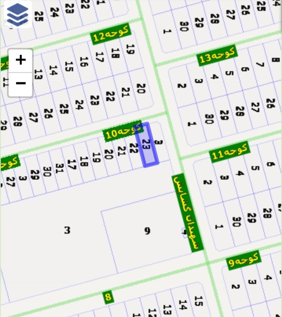 زمین خیابان گشایش با پروانه|فروش زمین و ملک کلنگی|قم, پردیسان|دیوار