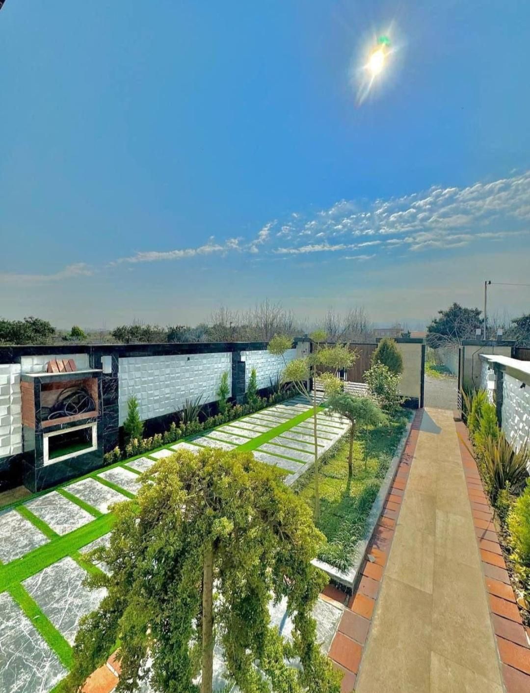 ویلامدرن۲۰۰زمین/۱۰۰بنا/داخل شهرک بانگهبانی/سنددار|فروش خانه و ویلا|رویان, |دیوار