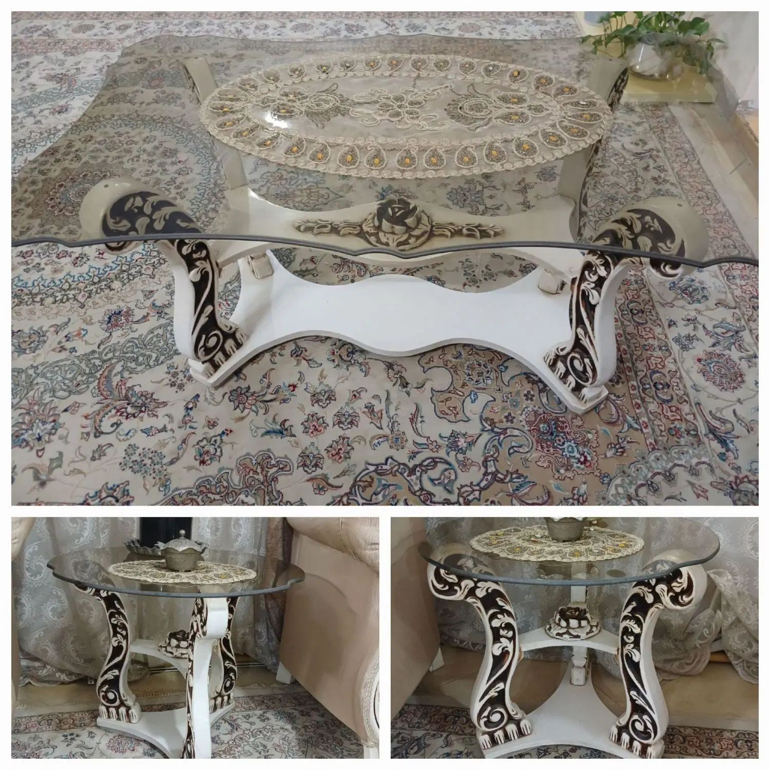 مبل استیل در حد نو|مبلمان خانگی و میز عسلی|تهران, تهرانسر مرکزی|دیوار