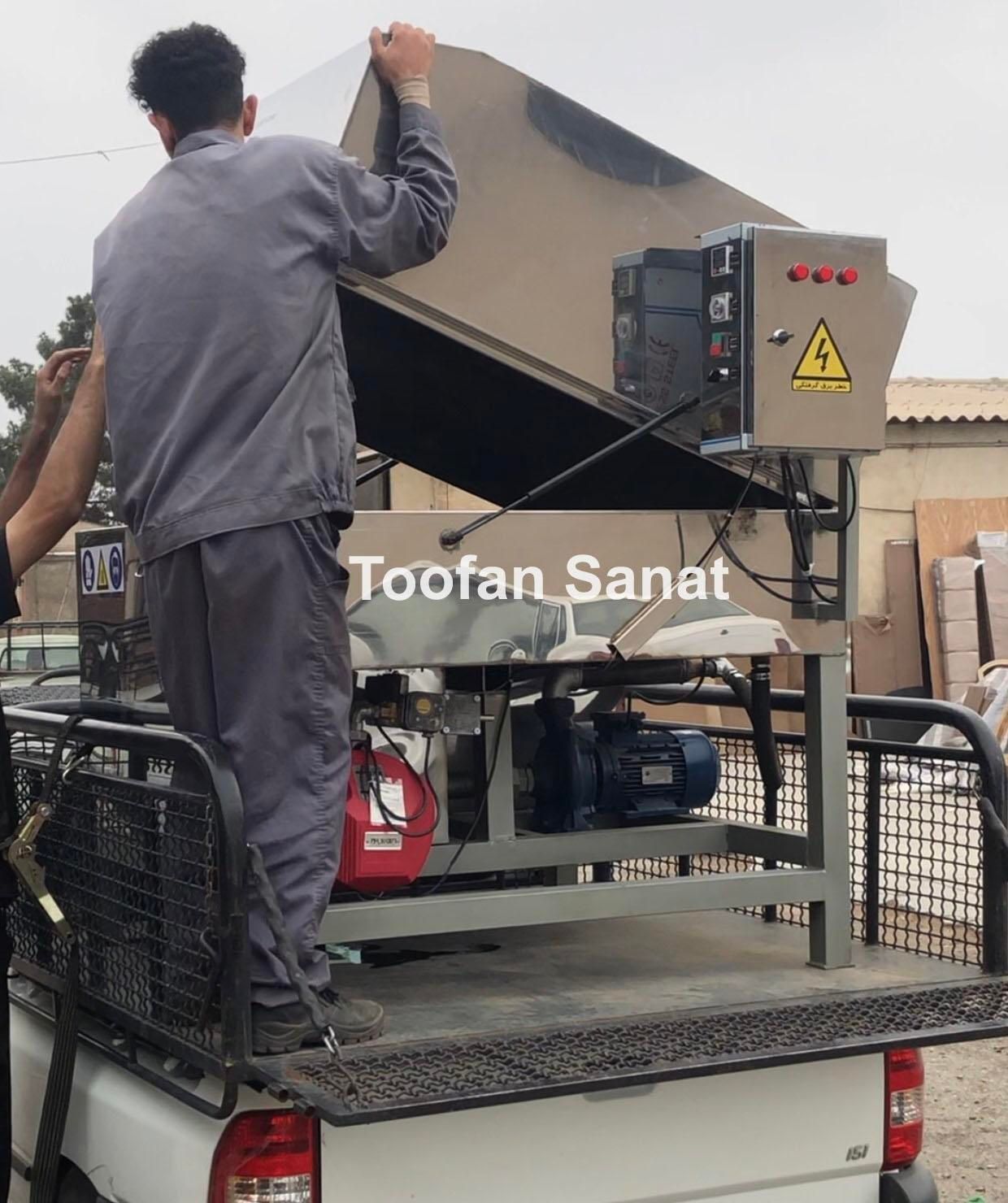 دستگاه قطعه شویی در ابعاد مختلف|ماشینآلات صنعتی|رشت, گلسار|دیوار