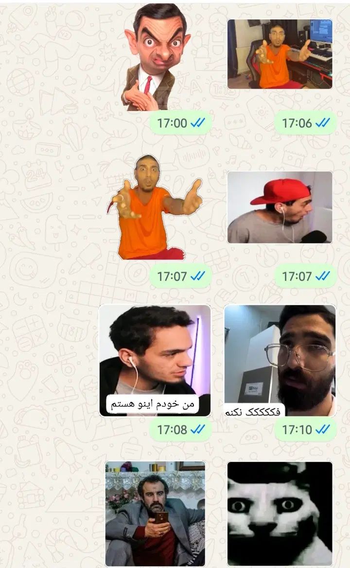 فروش استیکر های کمیاب مناسب واتساپ|حراج|کرج, دهقان ویلا|دیوار