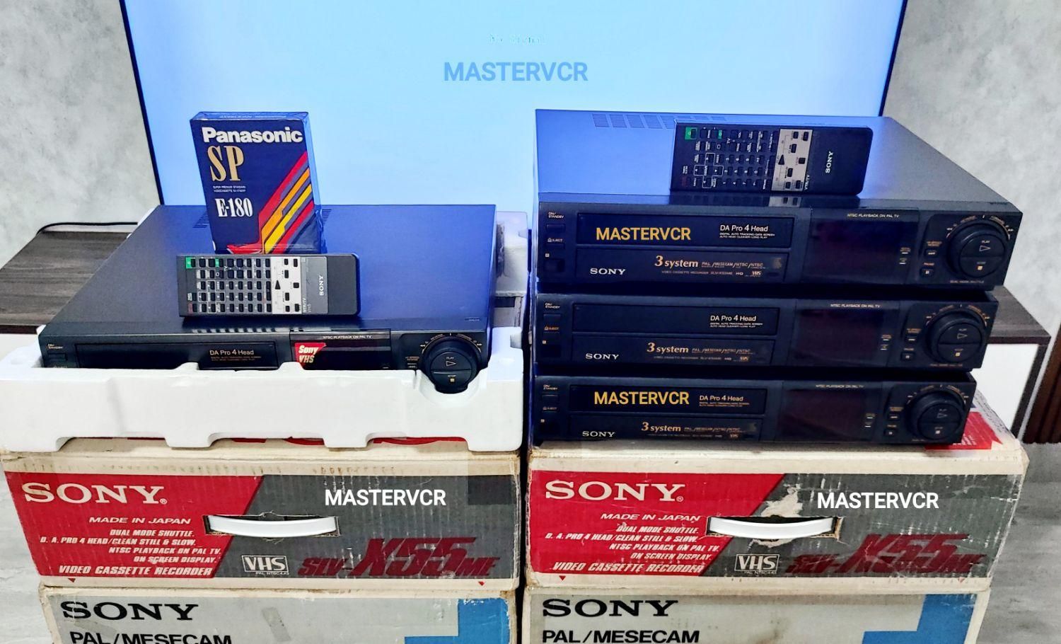 ویدئوسونی MASTERVCR X55|پخش‌کننده DVD و ویدیو|تهران, نیاوران|دیوار