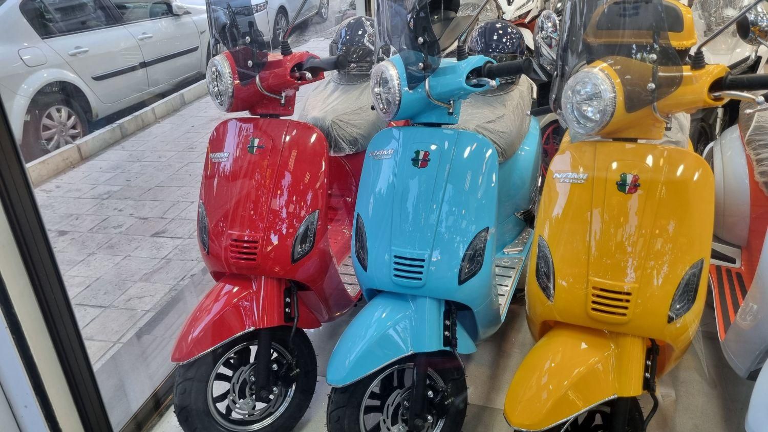 کلیلک اسکوتر نامی|موتورسیکلت|قزوین, |دیوار