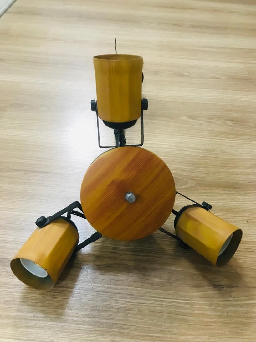 چراغ سقفی اویز دار سه شاخه و دوشاخه|لوستر و چراغ آویز|مرند, |دیوار