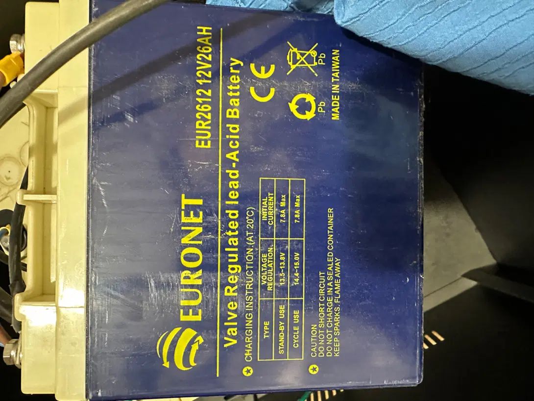 یو پی اس HOG 1KVA/0.9KWبا ۳عدد باطری یورونت ۱۲V۲۶A|قطعات و لوازم جانبی رایانه|تهران, ظفر|دیوار