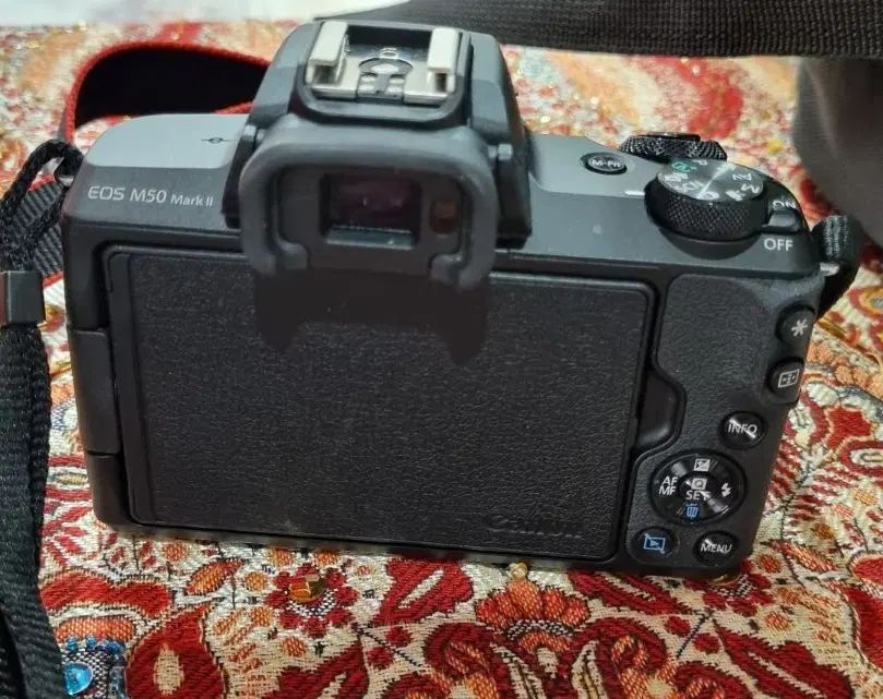 دوربین Canon EOS M50 Mark II - کمتر از 500شات|دوربین عکاسی و فیلم‌برداری|مشهد, شهرک رازی (شهرک غرب)|دیوار