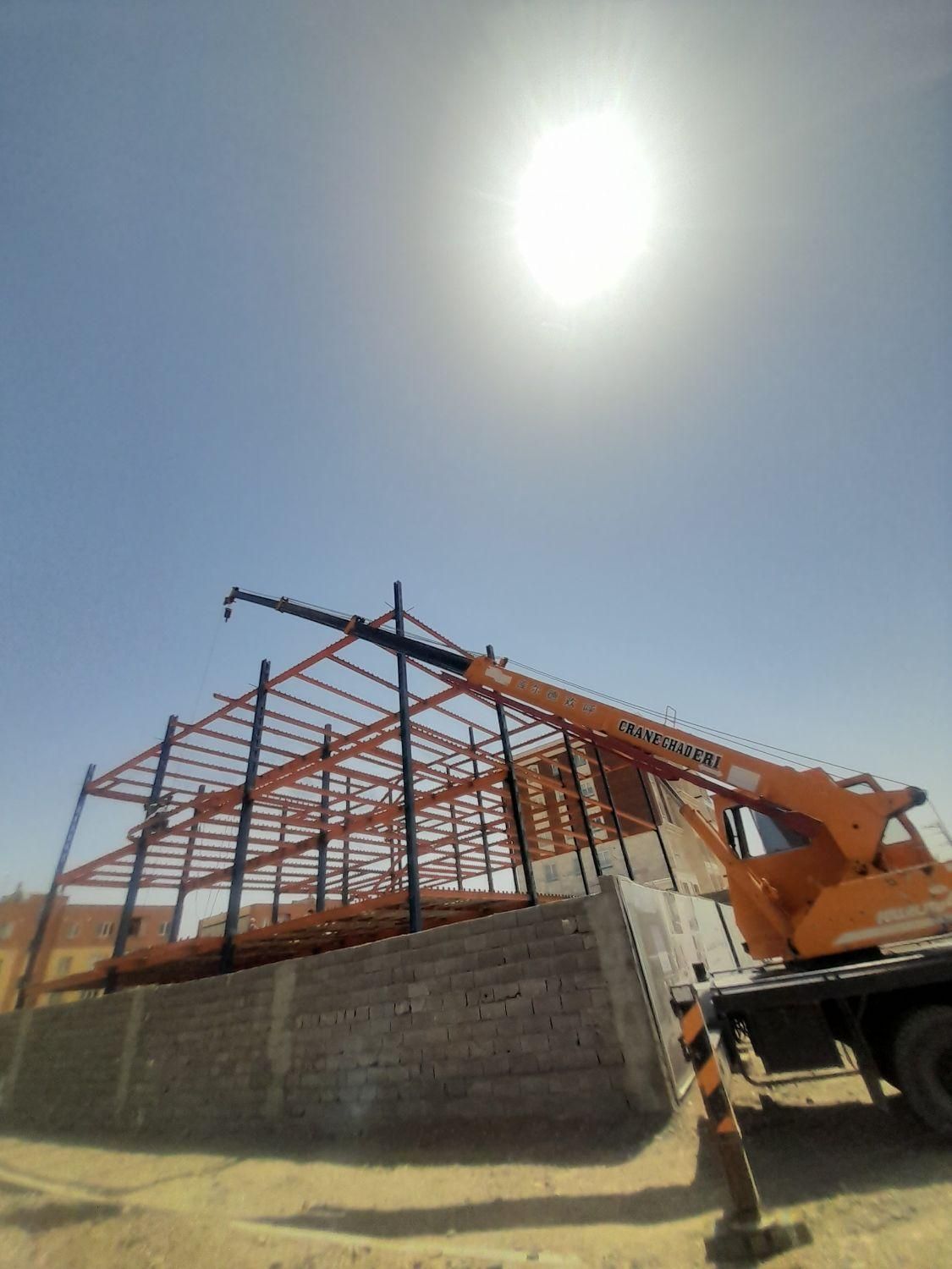 جرثقیل۷تن۱۰تن ۳۰تن،چناران،گلبهار شهرک صنعتی..|خدمات حمل و نقل|چناران, |دیوار