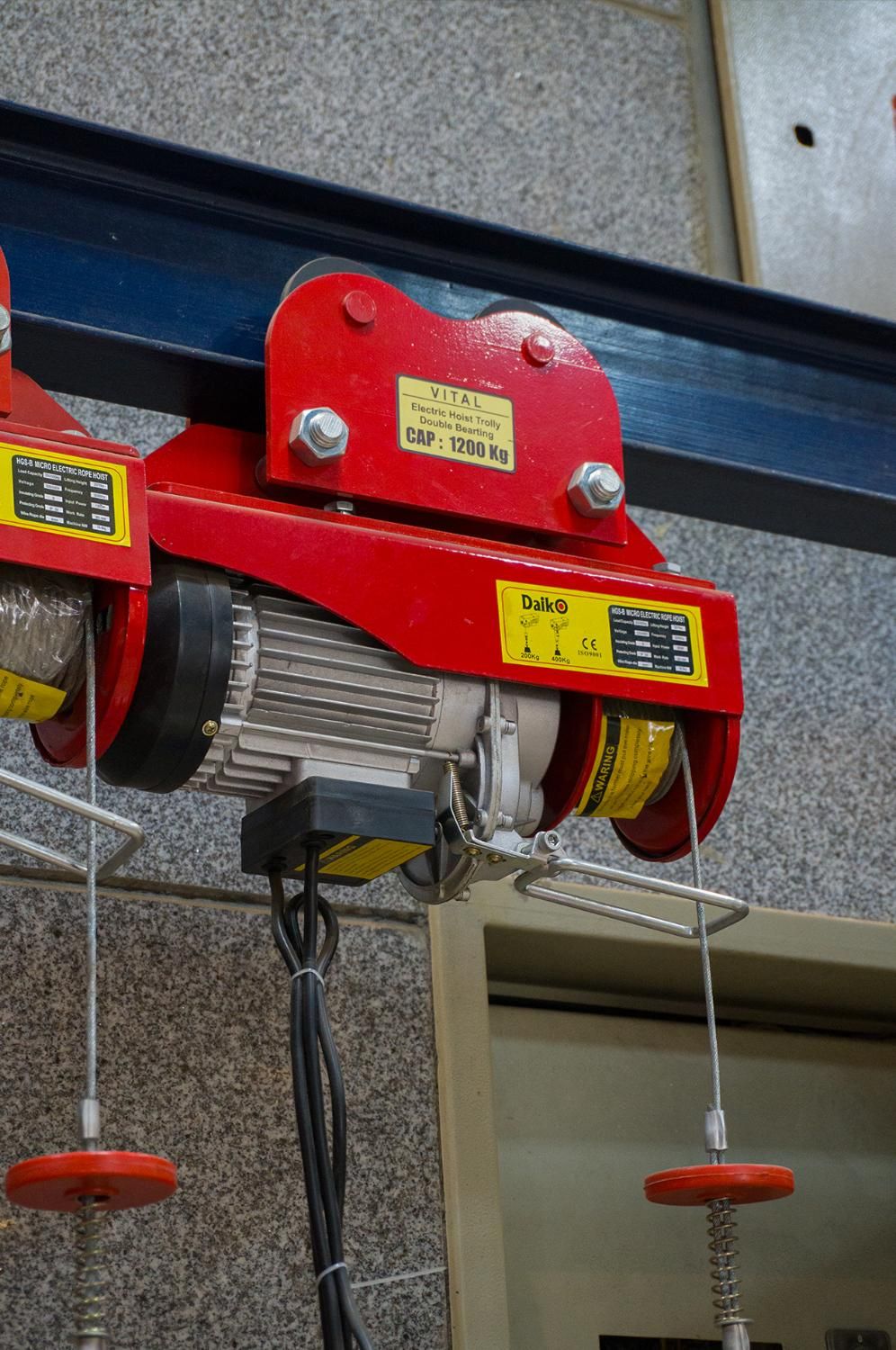 وینچ برقی بالابر 800 کیلوگرم چهارکاره (+ چپ راست)|ابزارآلات|تبریز, |دیوار