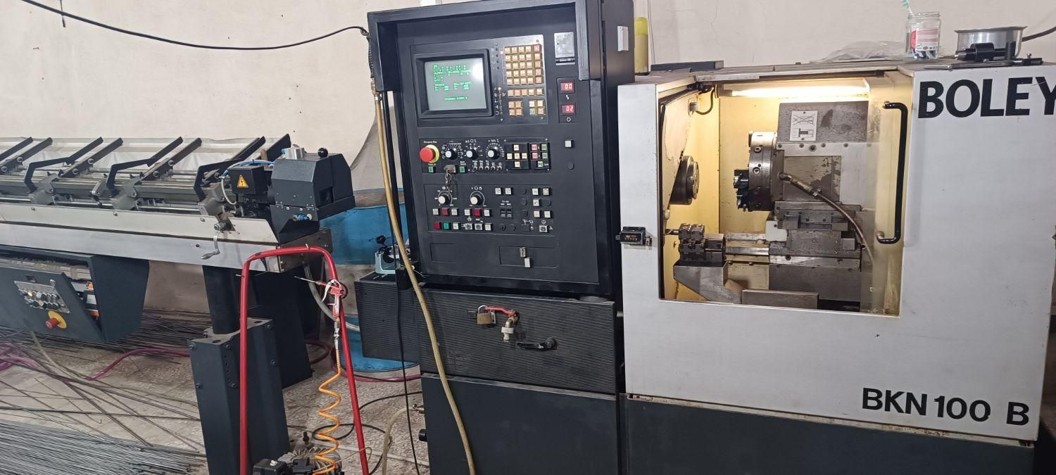 تراش cnc المانی دارای محور c.درحد صفر|ماشین‌آلات صنعتی|گرمدره, |دیوار