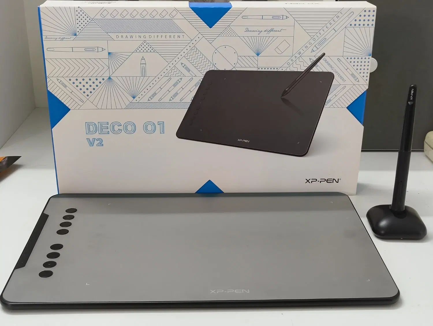 قلم نوری ایکس پی پن (xp pen deco 01 v2)|قطعات و لوازم جانبی رایانه|مشهد, هفت تیر (حافظ)|دیوار