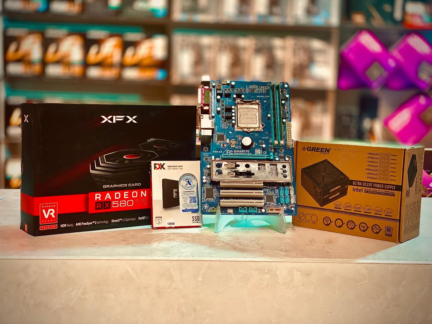 سیستم گیمینگ ارزان قیمت با i5 و رم 16Gوگرافیک 8GB|رایانه رومیزی|مشهد, حجت|دیوار