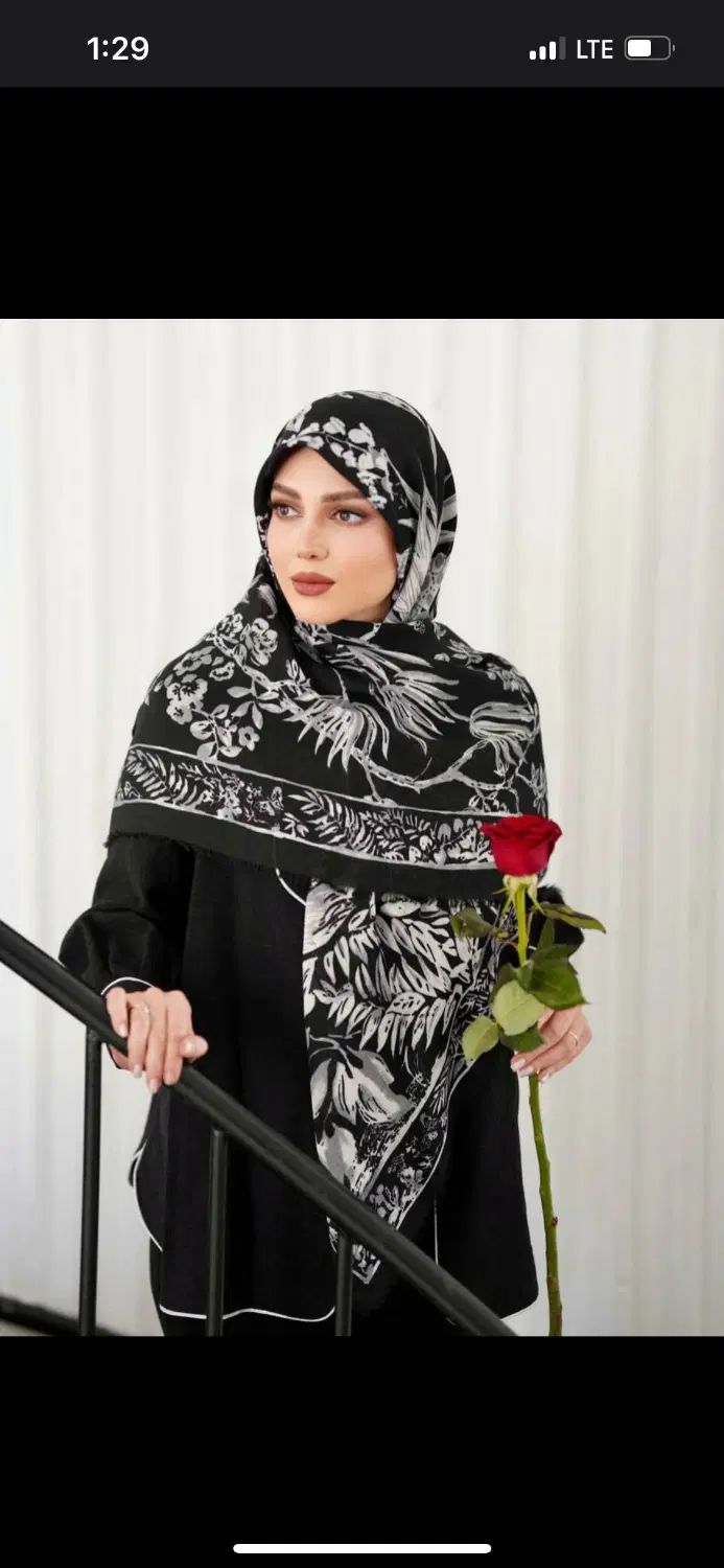روسری نخ یونیک وارداتی|لباس|تهران, درختی|دیوار