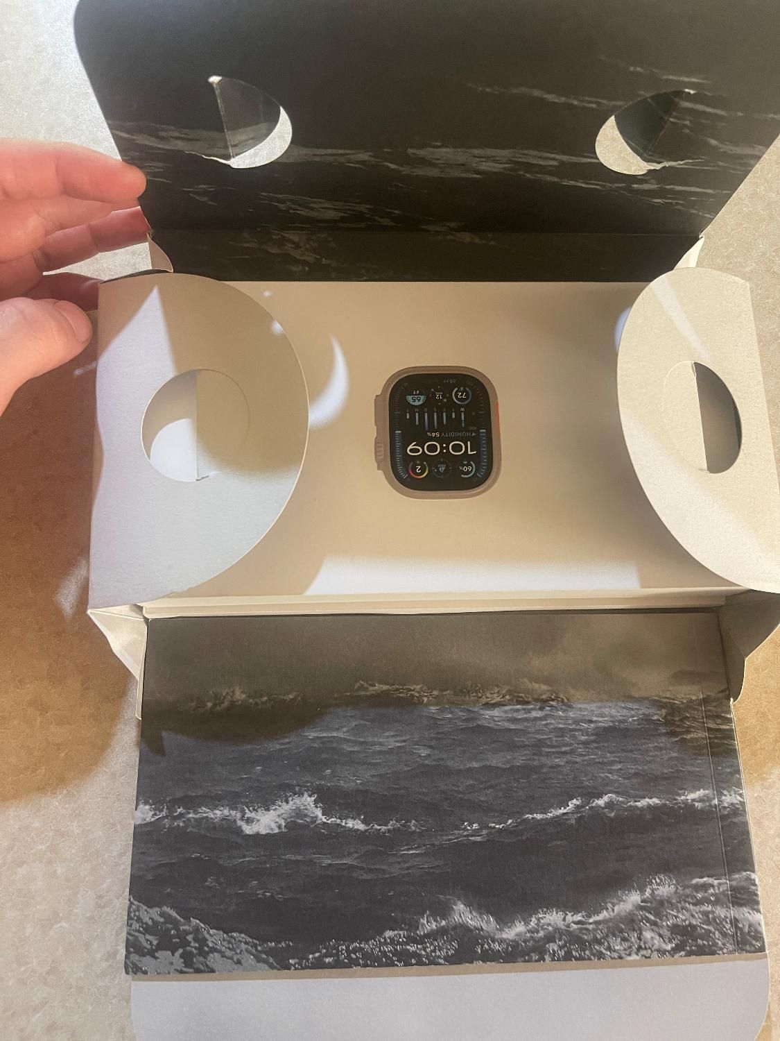 اپل‌واچ‌اولترا ۲ تیتانیوم ۴۹ میل بلو اوشن نو آکبند|لوازم جانبی موبایل و تبلت|کرمانشاه, |دیوار