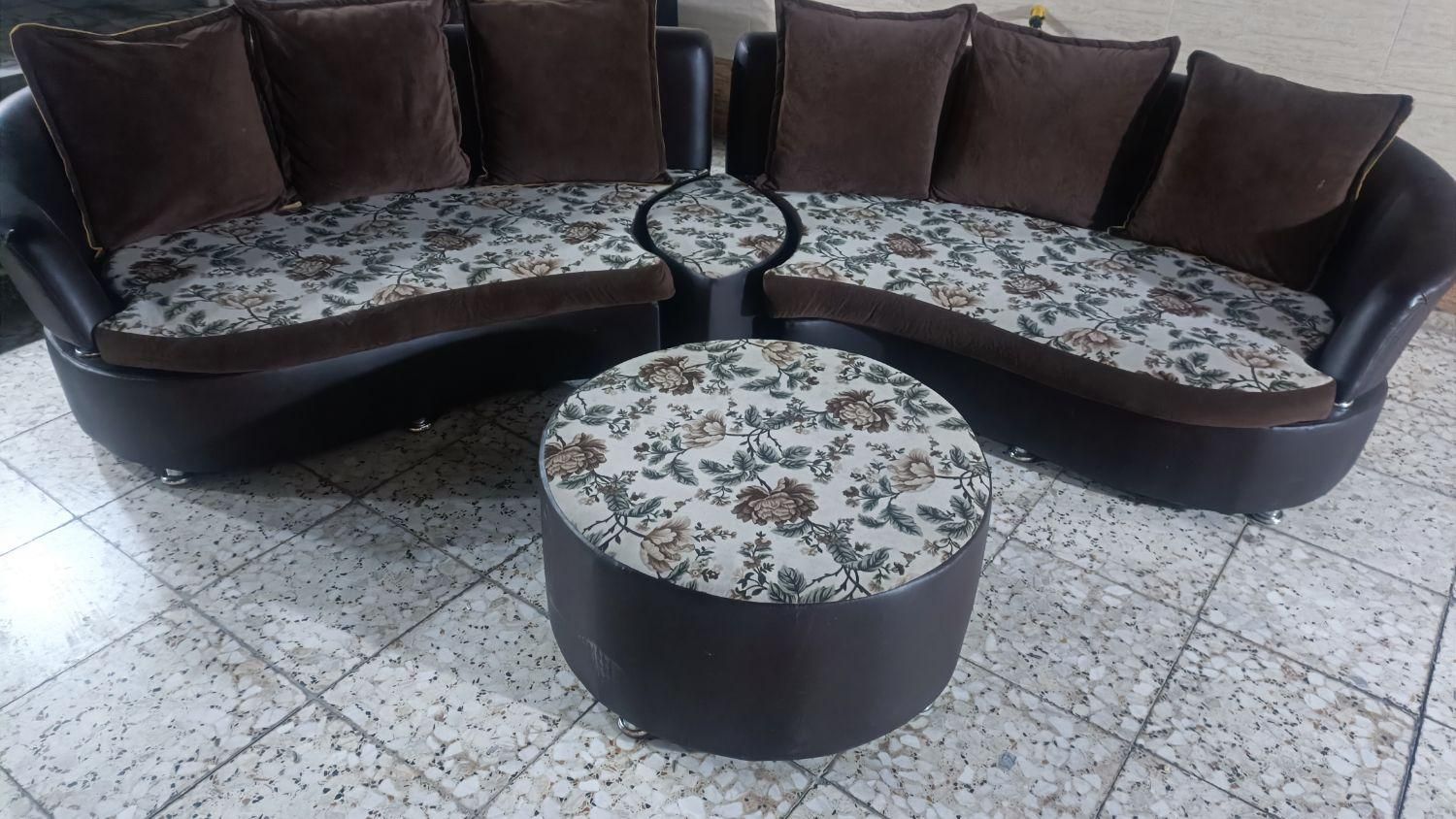 مبل ۸نفره|مبلمان خانگی و میز عسلی|شیراز, جانبازان|دیوار