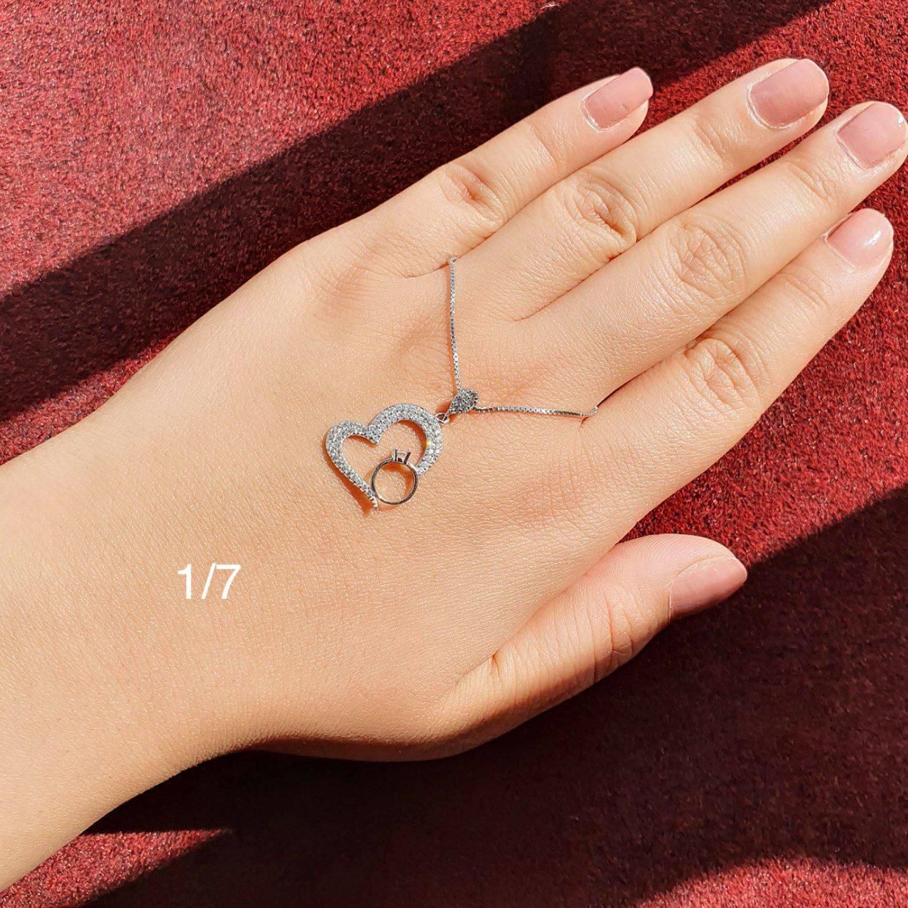 تک مدال نقره گل فلاور زیبا اعیانی کادو تولد عروسی|بدلیجات|تبریز, |دیوار