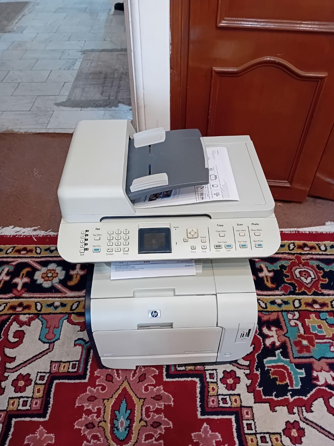 پرینتر لیزری رنگی ۴کاره دو رو زن شبکه وایفایhp2320|پرینتر، اسکنر، کپی، فکس|تبریز, |دیوار