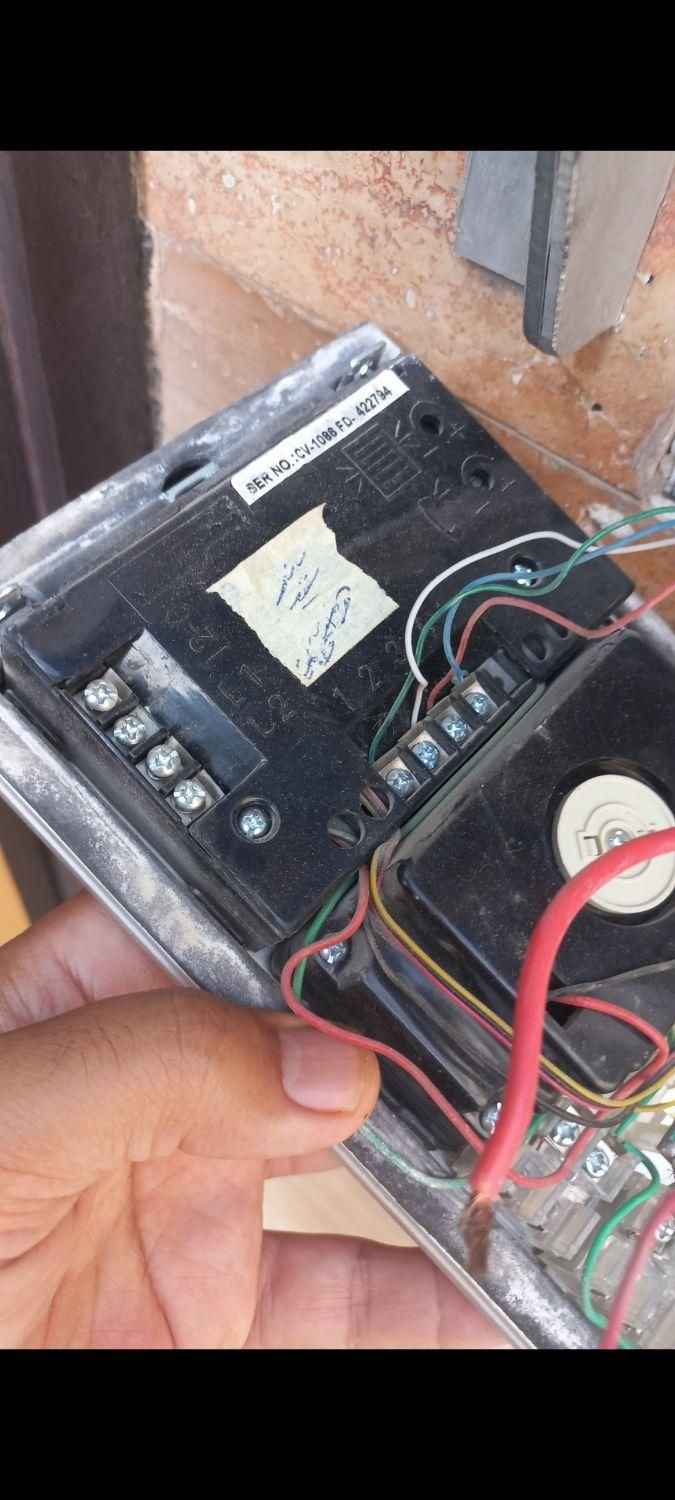 آیفون صوتی و تصویری ساختمان سیم کشی و رفع اتصالی|خدمات پیشه و مهارت|گلستان (تهران), |دیوار