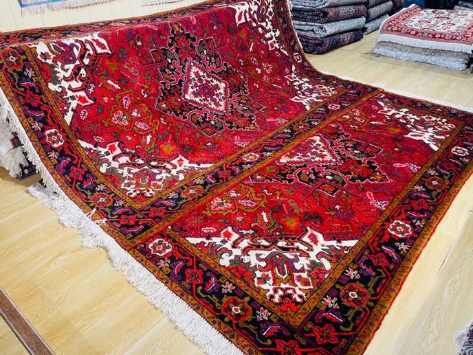 جفت ۶ متری هریس تمام رنگ گیاهی|فرش|تهران, سلسبیل شمالی|دیوار