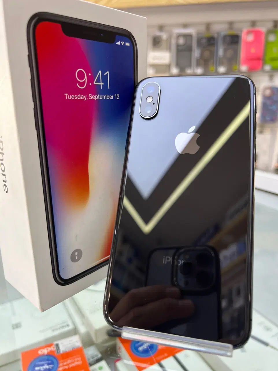 iphone X    در حد بدون تعمیر پک اصلی|موبایل|کرج, گوهردشت|دیوار