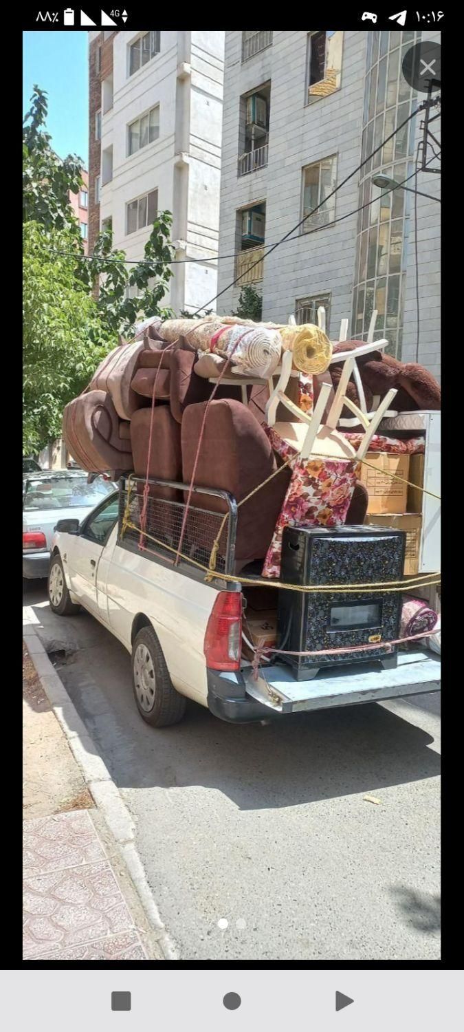 وانت بار،نیسان،خاور،کارگراثاث کشی باربری،حمل یخچال|خدمات حمل و نقل|کرج, آزادگان|دیوار