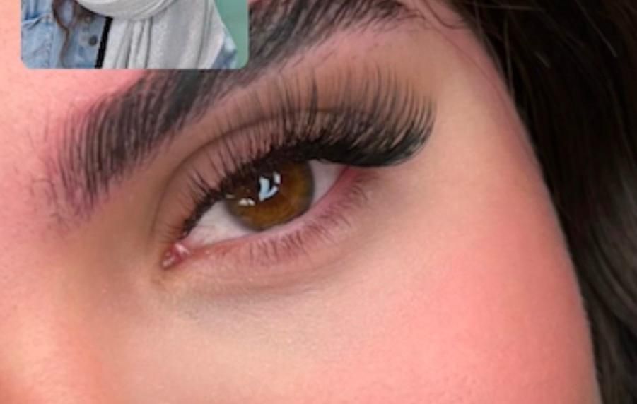 خدمات تخصصی اکستنشن مژه وکاشت مژه لیفت مژه وابرو|خدمات آرایشگری و زیبایی|یزد, |دیوار