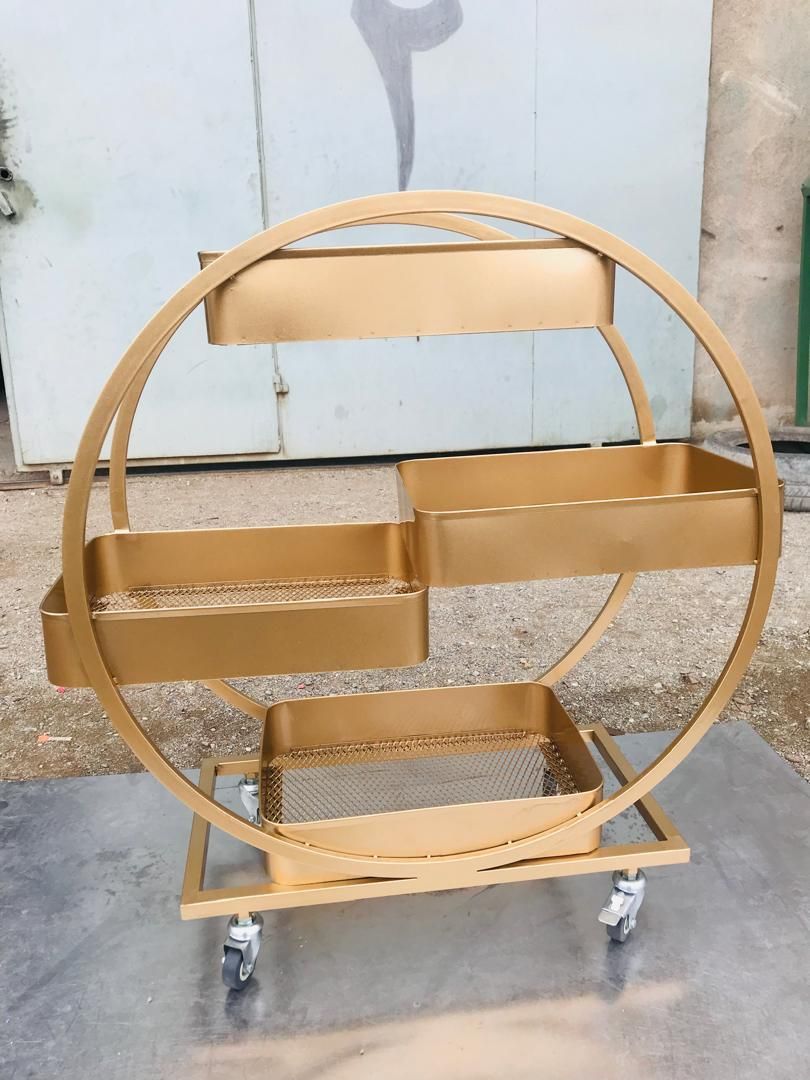 تجهیزات آرایشگاهی،ترولی سبدی ،صندلی|آرایشگاه و سالنهای زیبایی|یزد, |دیوار