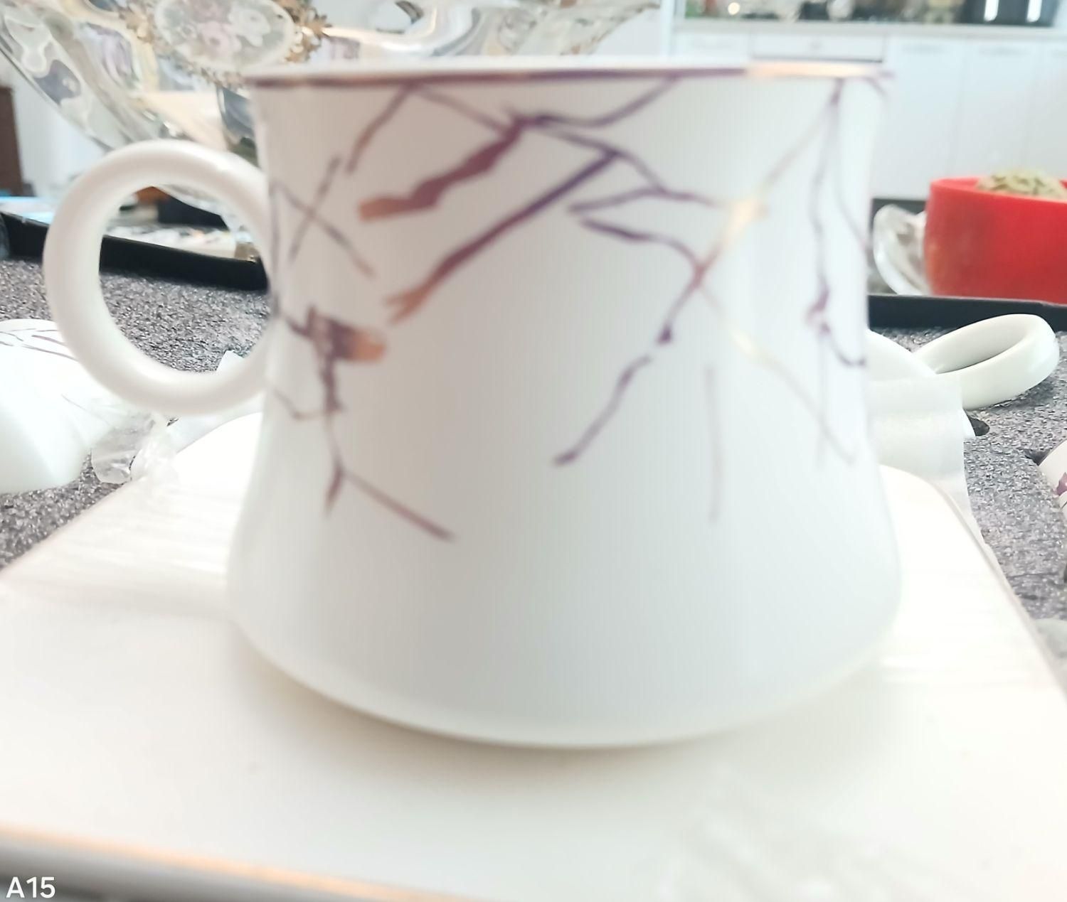 ست فنجان و نعلبکی،قهوه خوری و چای خوری،نو و آکبند.|ظروف سرو و پذیرایی|تهران, آبشار تهران (دریاچه)|دیوار