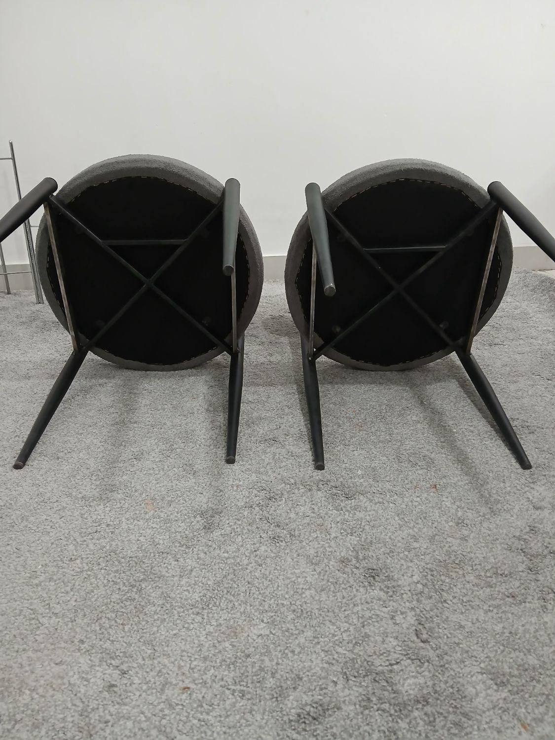 صندلی تدی نو طوسی تیره|میز و صندلی غذاخوری|اهواز, کوی مهدیس|دیوار