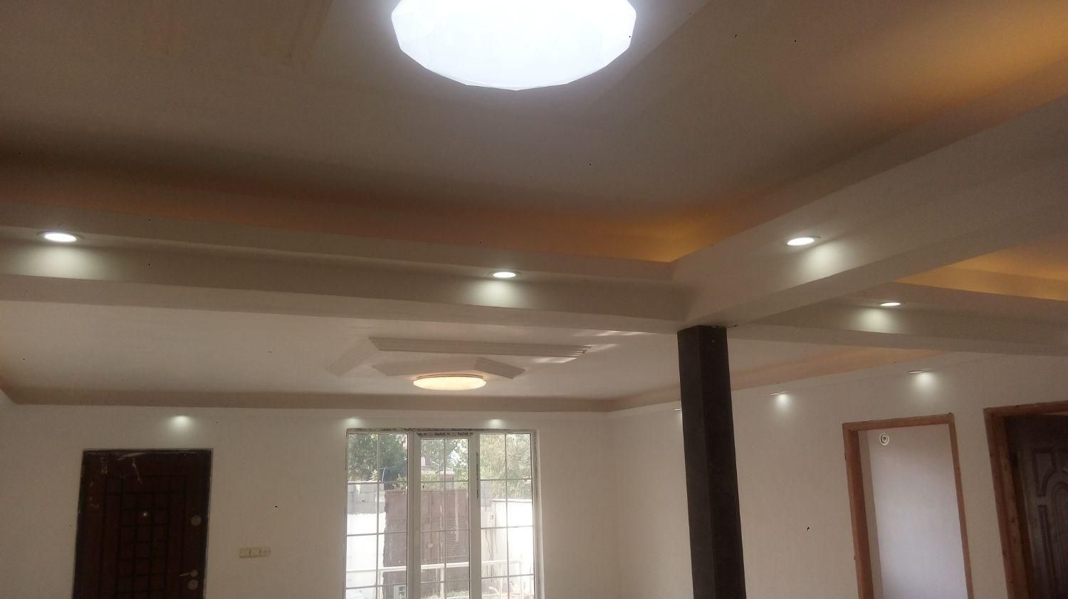 گچکاری و طراحی و اجرای نمای داخل ساختمان مدرن|خدمات پیشه و مهارت|آستانه اشرفیه, |دیوار