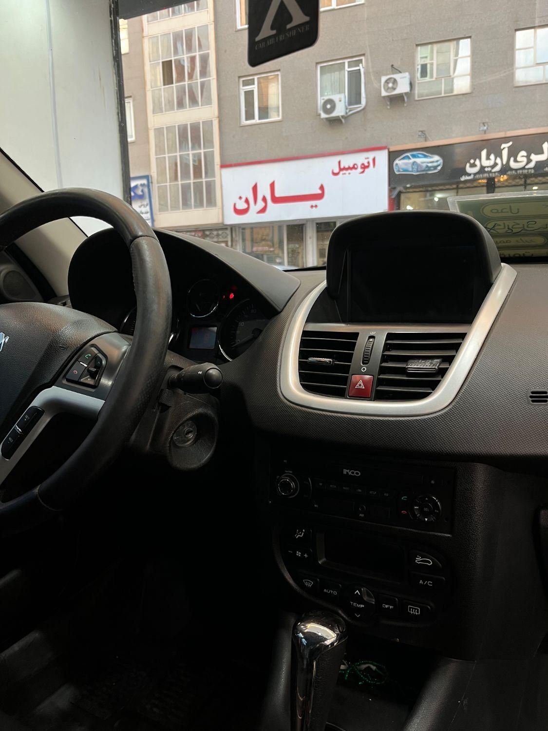 207 سفید بی رنگ اتومات|خودرو سواری و وانت|زنجان, |دیوار