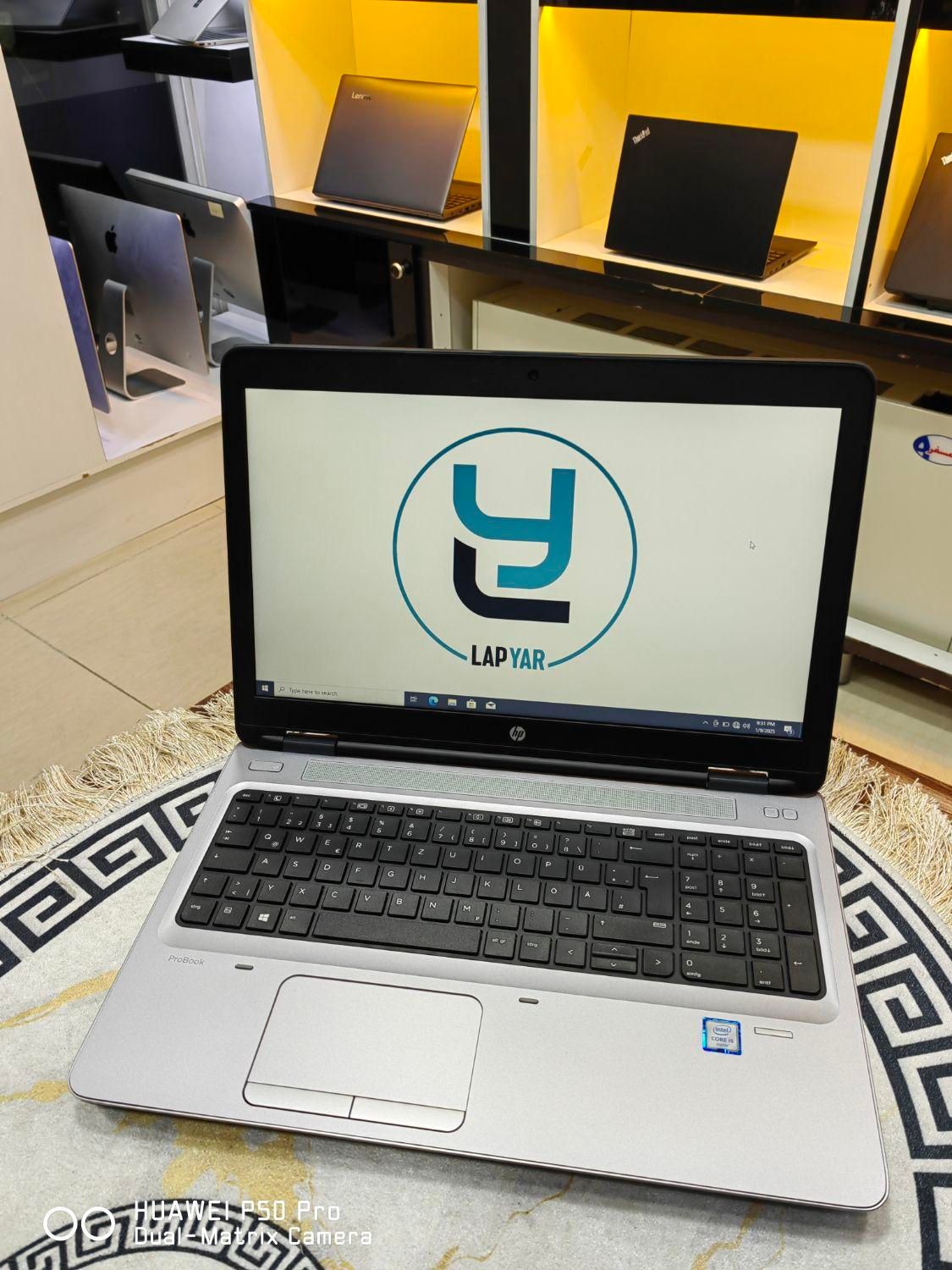 لپتاپ i5 نسل6 SSD رم8 HP 650G2|رایانه همراه|خوی, |دیوار